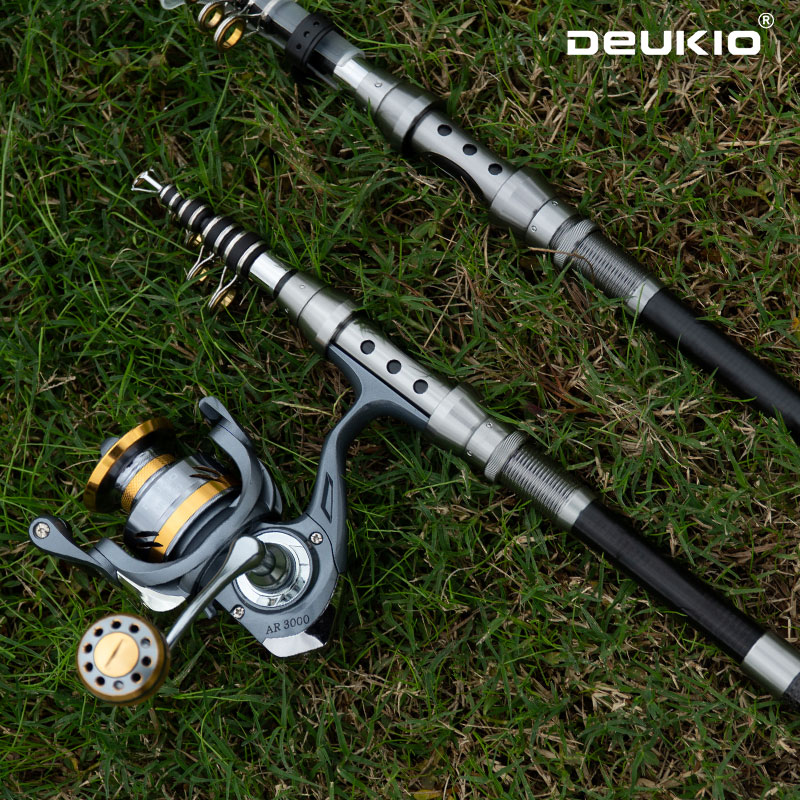 Conventional Reel - DEUKIO Fishing Rod and Reel Combo