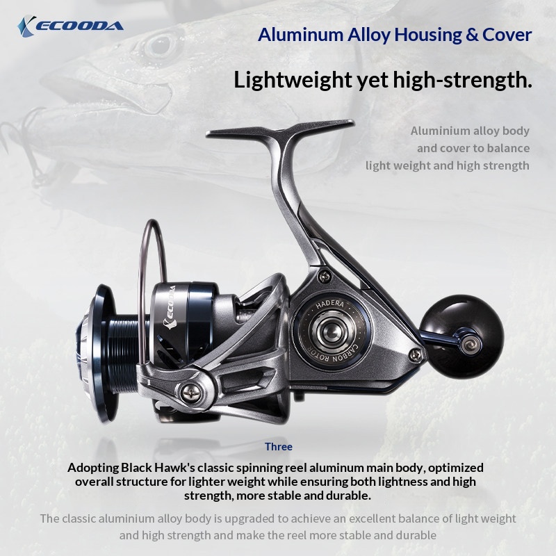 Ecooda Hadera Spinning Reel Ca - đánh giá và giá Surf Reel