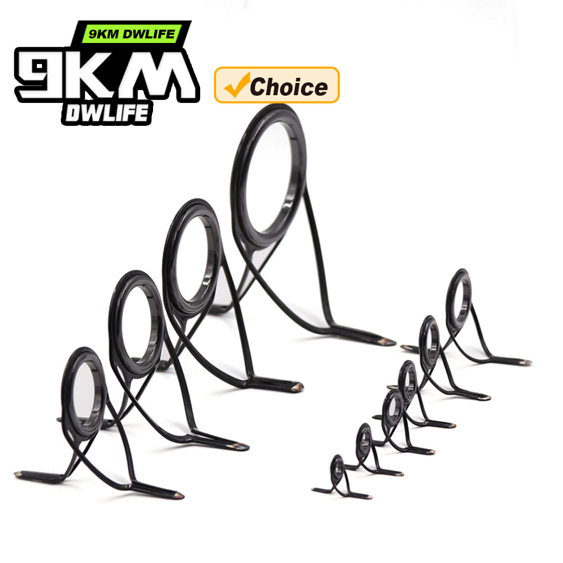 9KM OB Curved Rod Guide Kit 10 - đánh giá và giá Baitcasting Reel