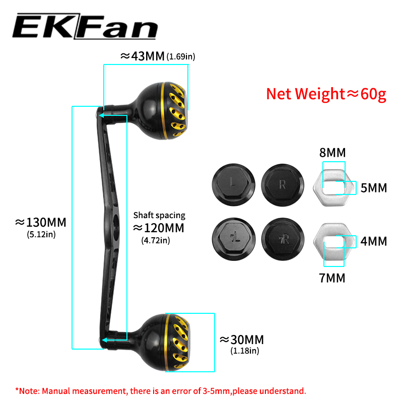 EKfan 130MM Baitcasting Fishin - đánh giá và giá Fly Reel