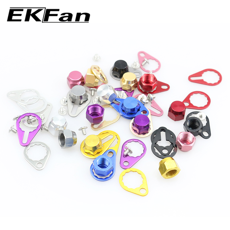 EKFan M7 M8 Alloy Nuts Locking - đánh giá và giá Reel Drag Knob