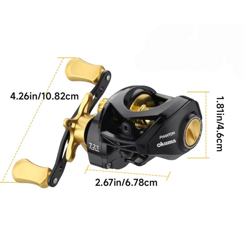 OKUMA Baitcaster Fishing Reel  - đánh giá và giá Surf Reel